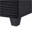 Canapé modulaire en forme de U Canapé modulaire rembourré en L de 125,2 po avec repose-pieds mobile et poches de rangement latérales pour le salon, noir-1055355280