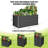 Galvanized Steel Raised Garden Bed Kit – Heavy-Duty 6x3x2FT Rectangular Outdoor Planter Box for Vegetables, Flowers, Herbs (Gray, 2-Pack)-1925343716-1925343707-1925343718