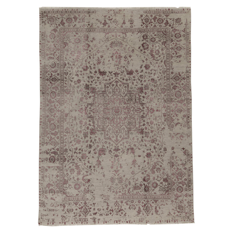 Brookhaven Oriental Area Rug in Gray