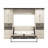 Balleza Murphy Bed with Desk and 2 Storage Cabinets-31813634