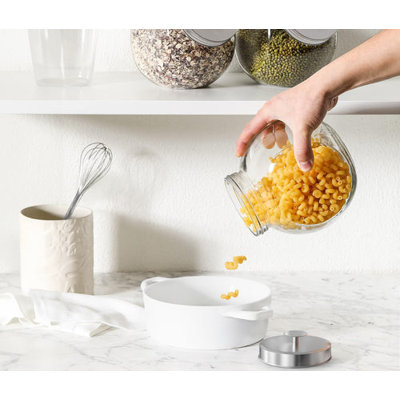 Pots en verre avec couvercle kook, 74 oz, ensemble de 2