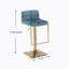 Tabouret pivotant à hauteur réglable Aldegonde Zariyah-88116789