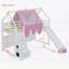 Lit mezzanine simple en bois avec cadre en forme de maison-1808073214