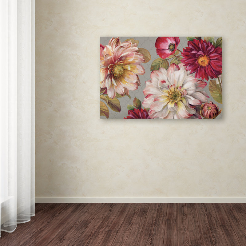 " Classically Beautiful I " by Lisa Audit, 16" H x 24" W x 2" D