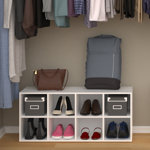 8 Pair Stackable Shoe Rack