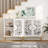 White Accent Chest,Accent Cabinet with Doors,Sideboard Buffet Cabinet for Living Room