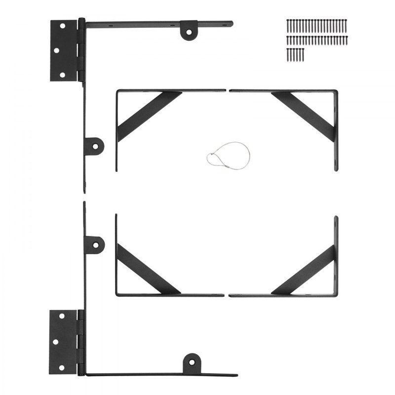 VEVOR Black Iron Gate Frame
