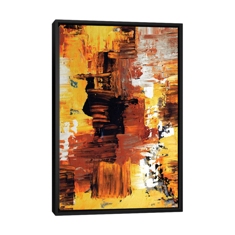 « light », impression sur toile, H 26 po x l 18 po x P 1,5 po, Toile avec cadre noir, Pas de tapis