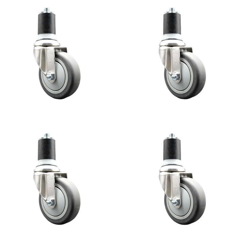 Thermoplastic Rubber Casters