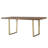 Blake Metal Base Dining Table-45060245-45370412