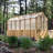8 ft. W x 12 ft. D Cedar Wood Greenhouse