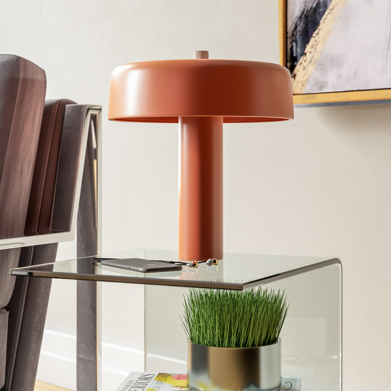 Punk Metal Table Lamp, Tomato