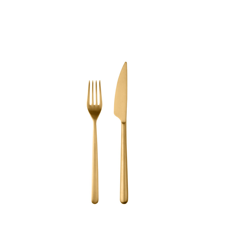 MEPRA Linea Flatware Set - Service for 12, Silver