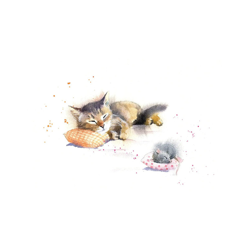 Sweet Dreams - impression sur toile tendue, H 8 po x l 12 po x P 0,75 po