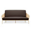 Housse pour canapé-lit réversible en tissu de polyester réversible avec fermeture à glissière 3 côtés-87758523-96484498