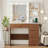 Makeup Vanity Desk With With 10 Light 3 Lighting Modes Brightness And Mirror And Power Outlet-882270873