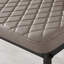 Tierra Modern Chrome Metal & Glass Round Dining Table Set with 4 Quilted Faux Leather Chairs-102146072