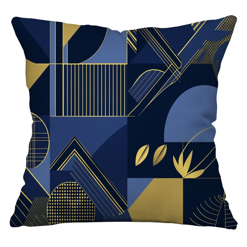 Coussin décoratif réversible Gleaming Cool, H 14 po x l 14 po