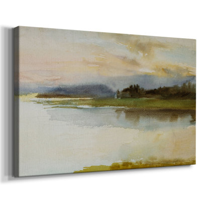 Paysages rétro-CMXV -Galerie enveloppée Cavas