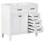 Armoire de salle de bain avec tiroirs-1156616439