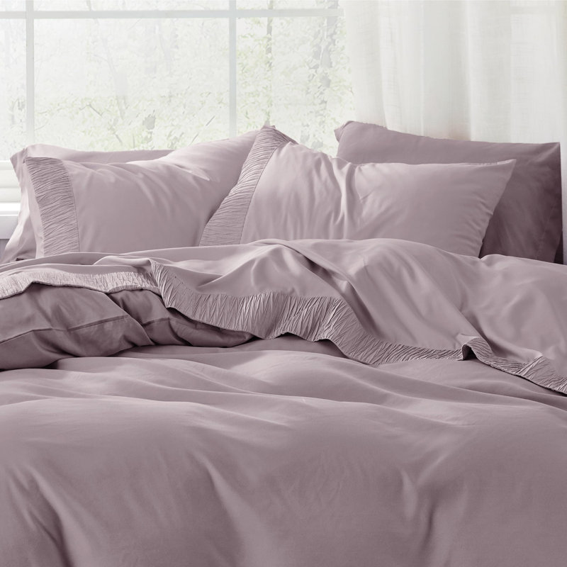 Bedsure Polyester Microfiber Sheet Set Hotel Luxury Sheets, Easy Care Cooling Bed Sheet Set 84GSM(80" x 95")GentleSoft™️
