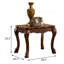 Table de bout carrée en chêne cerise