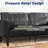 70" Modern Vegan Leather Loveseat Square Arm Sofa-845660379