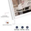 Décoration murale tendance «D Precise Tiger at the Store» par Notoriart, cadre blanc, 20 x 30-1418229752-1418229754