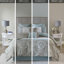 Literie 8 pièces pour très grand lit, impression et style, couleur, literie, édredon très facile à entretenir, conception de courtepointe à motif taupe, intérieur, propre