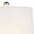 Narva 22" Beige/Clear/Silver Bedside Table Lamp