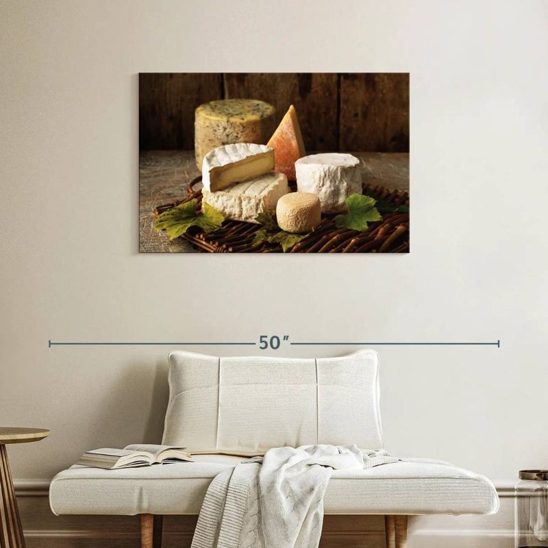 Yarlin Rustic Cheese, 24" H x 36" W