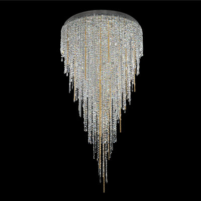 Tenuta 21 LT Chrome/Clear Chandelier Allegri