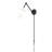 Monifah Steel Swing Arm Sconce-2011522528