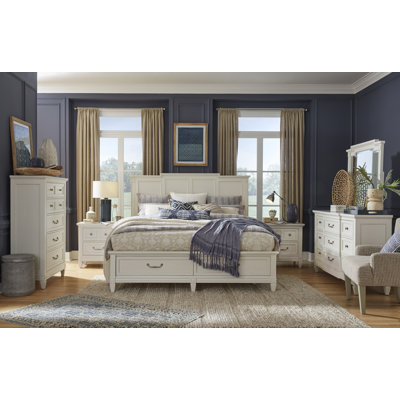 Murtagh Panel Storage Bed With Nightstand