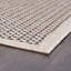 Tapis intérieur / extérieur beige / noir en polypropylène tissé à la machine Moncure-732763030