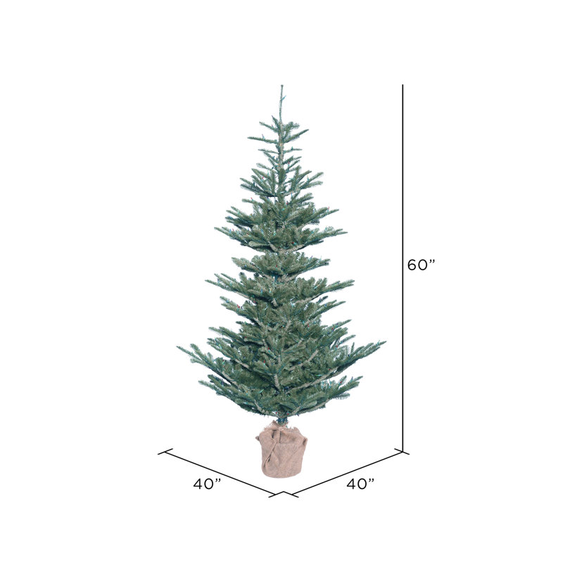 5' H Artificial Spruce Christmas Tree