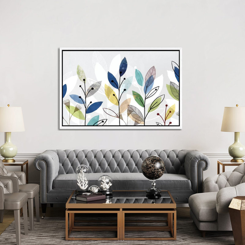 Morning Glory I by Isabelle Z - Print on Canvas, White Framed, 152.5 cm H x 101.5 cm W