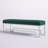 Declan Laurence Modern Upholstered 54" Bench with Metal Steel legs – Elegant Accent Seating for Bedroom, Entryway, Kitchen, Office, Waiting Rooms, or Living Room-1208674266-1209318918