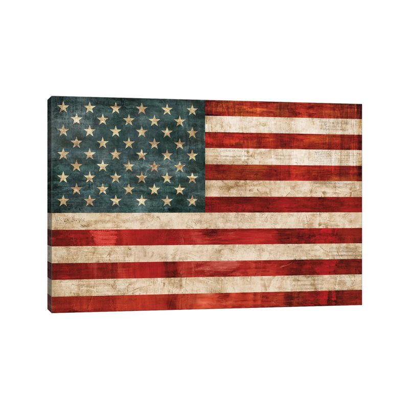 Allegiance by Luke Wilson - Wrapped Canvas Gallery-Wrapped Canvas Giclée, 20.32 cm H x 30.48 cm W