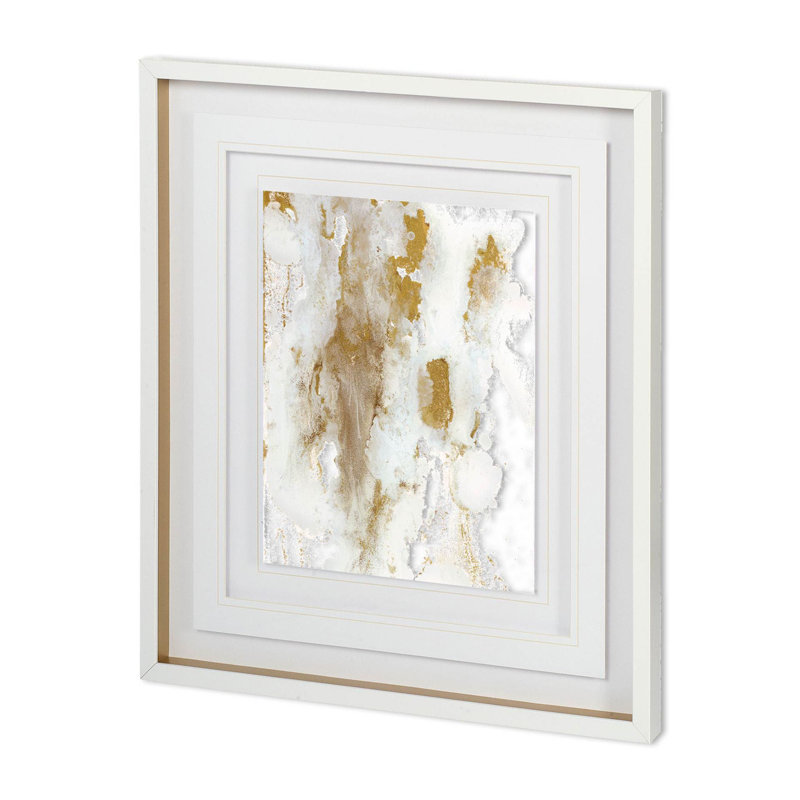 «Lonicera II», reproduction d'art encadrée et texturée matte sous verre, Lonicera II