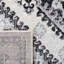 Tapis ivoire / noir Tulum 280-1088772147