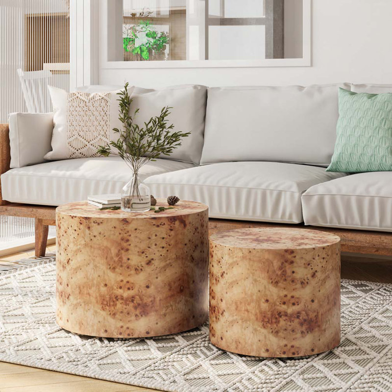 Wooden Nesting Coffee Table