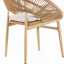 Chaise d'extérieur en osier de style papasan-532937983