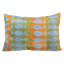 Velvet Ikat Pillow Cover And Insert
