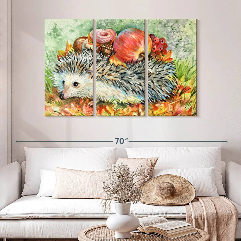 Brampt Hedgehog, 32" H x 50" W