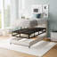 Sommier en fer de 8 po Jessine, recouvert de tissu, sommier simple à assembler, lits simples pour enfants, adolescents et étudiants - conception compacte peu encombrante avec cadre, idéal pour les dortoirs, les petits appartements et les chambres d'amis, lit simple TG-245734120