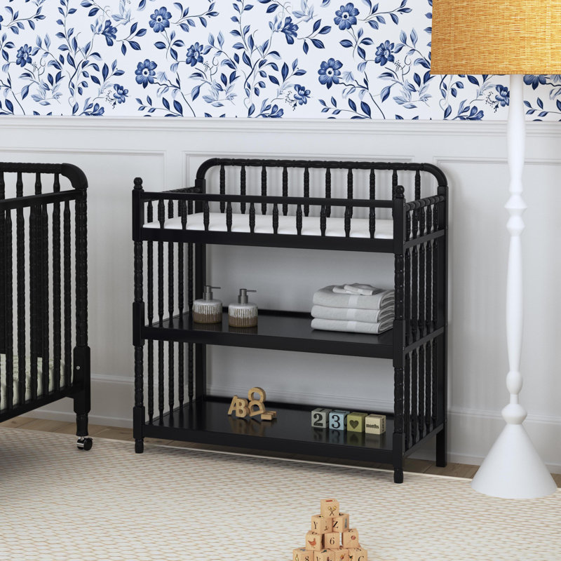 Jenny Lind Changing Table, Ebony Black