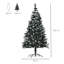 Green Realistic Artificial Pine Flocked/Frosted Christmas Tree-350407750