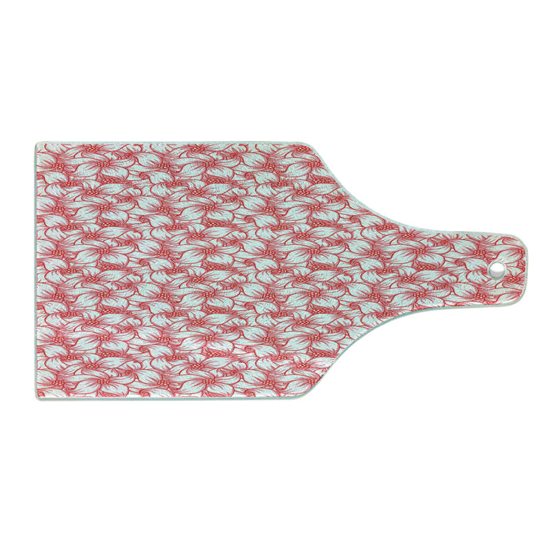 Planche à découper en verre trempé Ambesonne