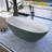 65“ Freestanding Soaking Solid Surface Bathtub-101942668